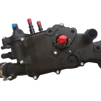 PEUGEOT Fahrzeuggeräte Kunststoff-Thermostatgehäuse mit Sensor 1336.