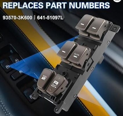 OE NO. 93570-3K600 Master Power Window Switch Button für den Hyundai Sonata 2009 2010