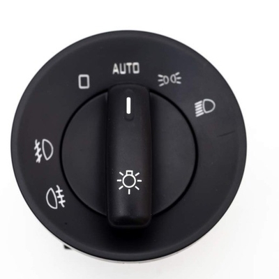 Schalter für Scheinwerfer aus Metall-Kunststoff-Chrom für Skoda OEM Nr. 1Z0 941 431