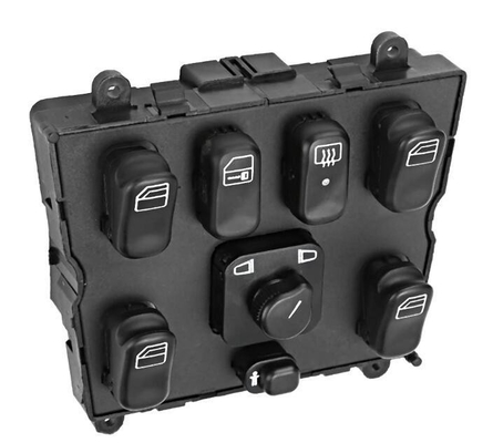 Schwarzer Schalter A1638206610 für das Stromfenster für den W163 ML320-Motor ML 320 163.154