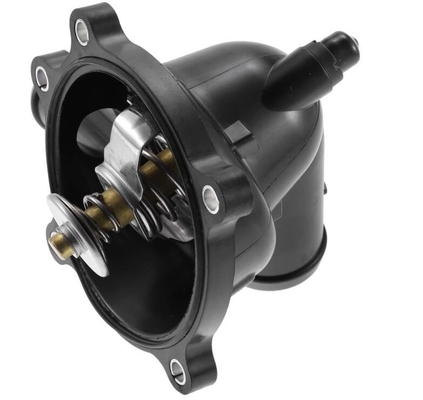 Metall-Kunststoff-Thermostatgehäuse für Audi A6 S6 S6 S8 Q7 Volkswagen Touareg Schwarz