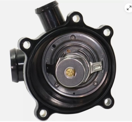 Metall-Kunststoff-Thermostatgehäuse für Audi A6 S6 S6 S8 Q7 Volkswagen Touareg Schwarz