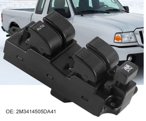 2M3414505DA41 OEM-Nr. Schaltfenster für den Ford Ranger 2002-2006 schwarz vorne links