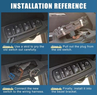 H2 Elektro-Strom-Fensterschalter für Front-Left-Side-Auto Cadi-llac GMC Chevrolet