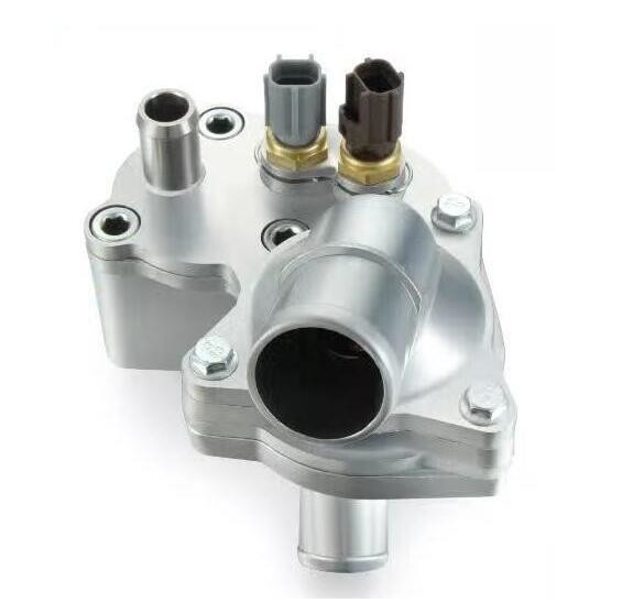 1972-1983 Ford Mustang Explorer Kühlmittel Thermostat Gehäuse OE 5R3E-8A586-CB 2L2E-8575-AA