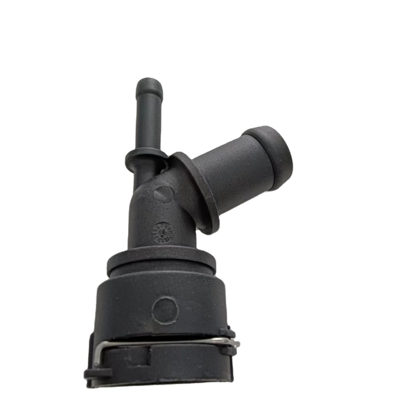 Schwarz Motor Heizkörper Kühlmittel Schlauch Anschluss Flansche Für VW Käfer Golf Jetta AUDI SKODA SEAT 1J0122291B